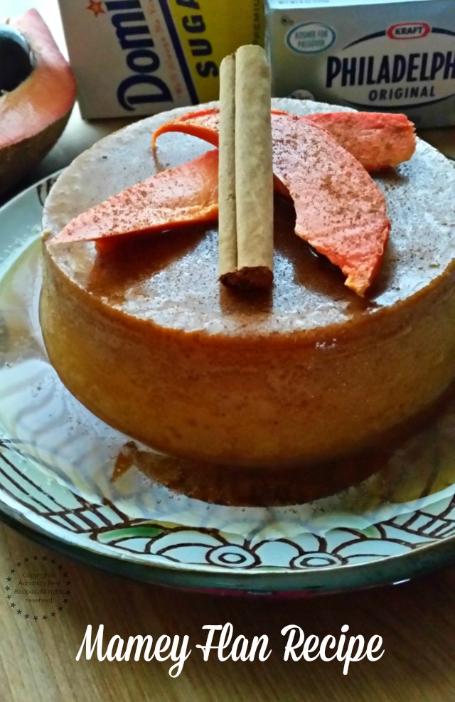 How to Make the Mamey Flan Recipe #ComidaKraft #ad