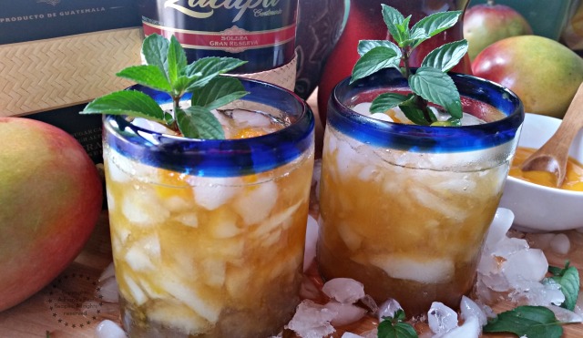 Rum Mango Mint Julep Recipe