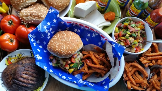 Our menu suggestion for a Fourth of July Party #KingOfFlavor #ad 