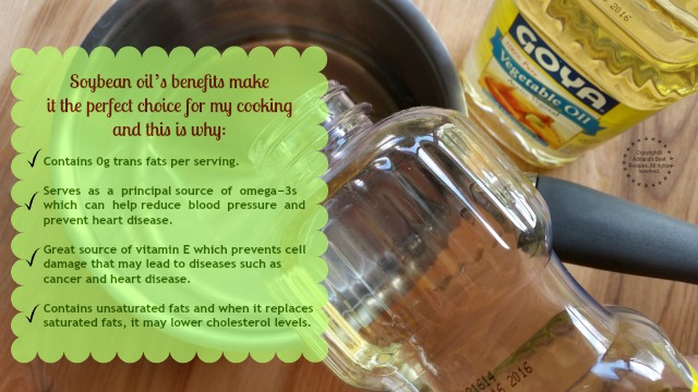 Soybean oil benefits make it the perfect choice for my style of cooking #SoyParaSoy #ad