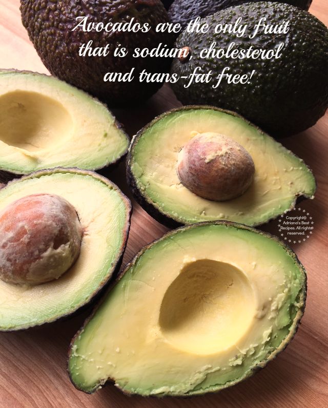 Avocados are the only fruit that is sodium cholesterol and trans fat free #SaboreaUnoHoy #ad