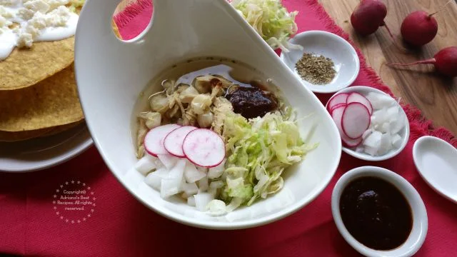 Chicken Pozole Recipe #ABRecipes Chicken Pozole Recipe #ABRecipes