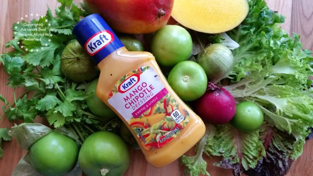 KRAFT Mango Chipotle Vinaigrette Dressing #ComidaKraft #ad