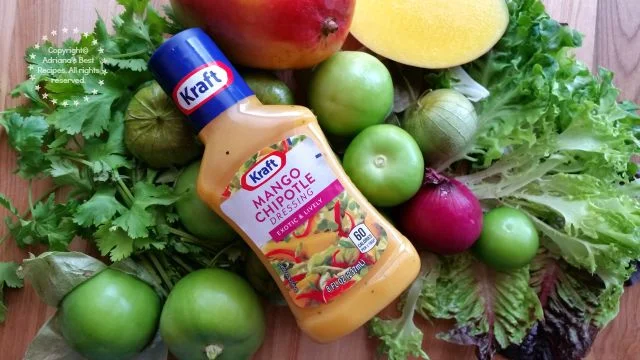 KRAFT Mango Chipotle Vinaigrette Dressing #ComidaKraft #ad KRAFT Mango Chipotle Vinaigrette Dressing #ComidaKraft #ad