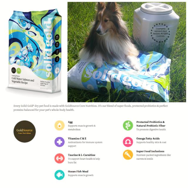 Solid Golds holistic pet foods are carefully formulated with nutritious ingredients that promote healthy mind body and free spirit #SolidGoldPets #ad 