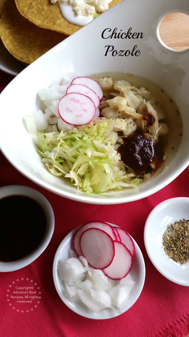 This chicken pozole is flavorful and easy to make  #ABRecipes #TASTE15