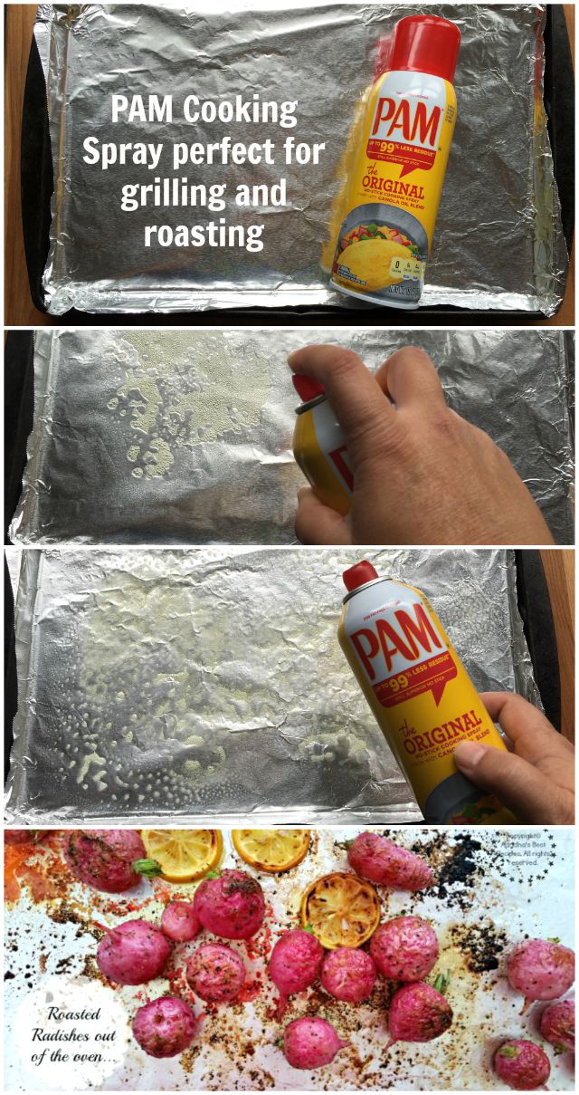 PAM Cooking Spray perfect kitchen hack for grilling and roasting #PAMCookingSpray #ad
