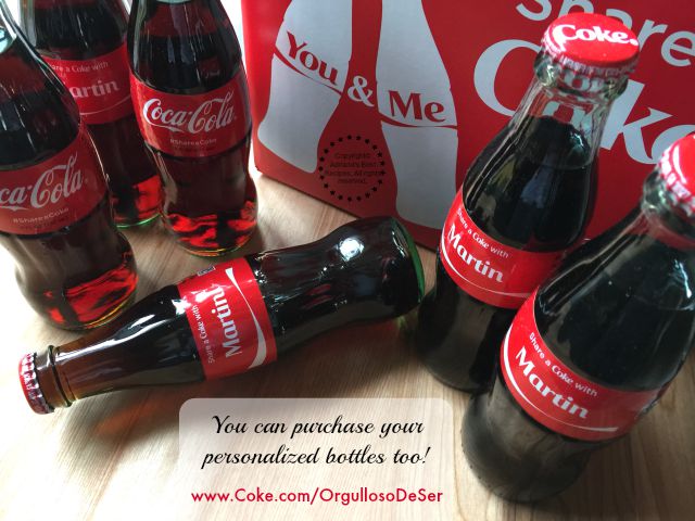 You can purchase your personalized bottles too #OrgullosoDeSer #ad