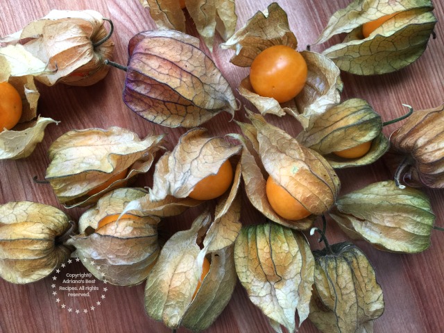 Fresh gooseberries or also called aguaymantos #ABRecipes