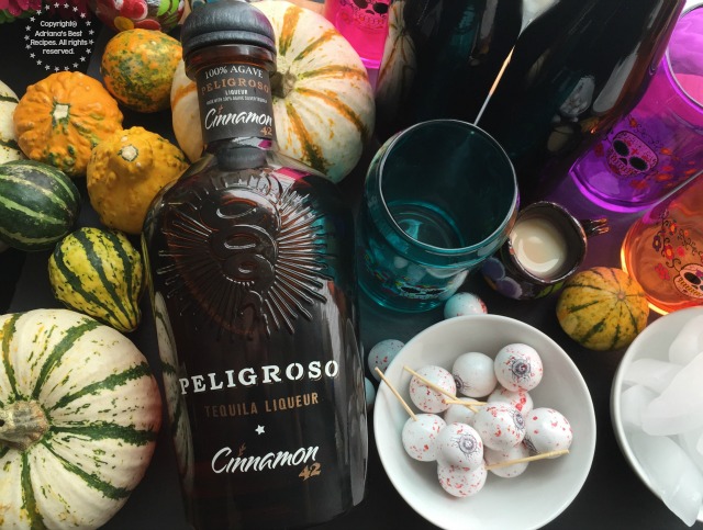 Ingredients for the Peligroso Tequila Iced Coffee #RattleTheCage #ad