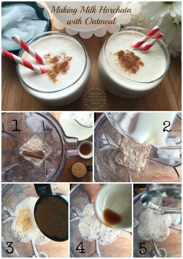 Making Milk Horchata with Oatmeal #HerenciaLeche #ad Making Milk Horchata with Oatmeal #HerenciaLeche #ad