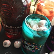 Peligroso Tequila Iced Coffee Recipe for Halloween or Day of the Dead