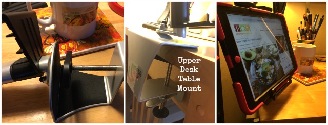 The Upper Desk Table Mount saves me space in my office desk #UpperDesk #ad 