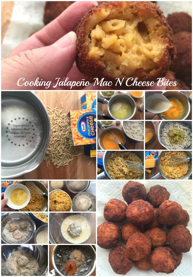 Cooking Jalapeño Mac N Cheese Bites #EasyKraftMeals AD