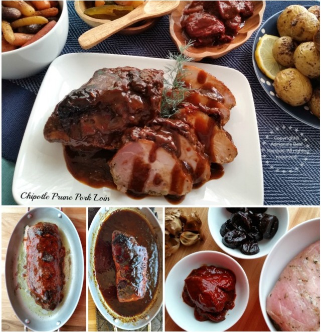 Cooking the Chipotle Prune Pork Loin Recipe