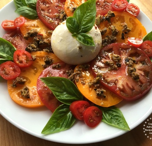 Ensalada De Tomate Y Queso Burrata Adriana S Best Recipes