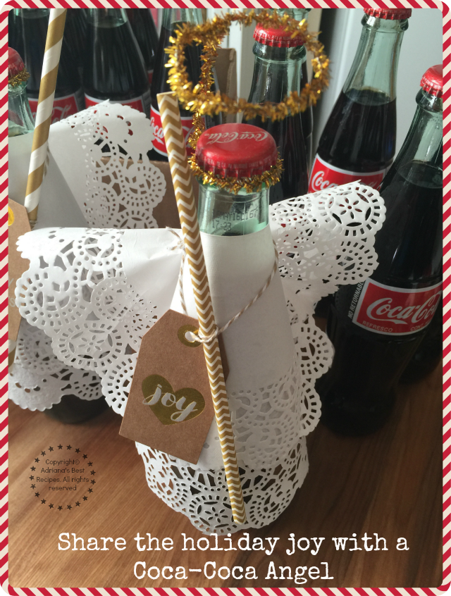 Share the holiday joy with a Coca-Cola angel #ShareHolidayJoy 