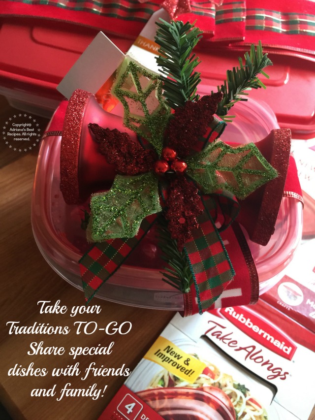 Take your traditions TO-GO share special dishes with friends and family #ShareTheHoliday AD
