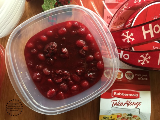 Using the Rubbermaid TakeAlongs allows me to share the recipes I cook at home with my loved ones #ShareTheHoliday AD