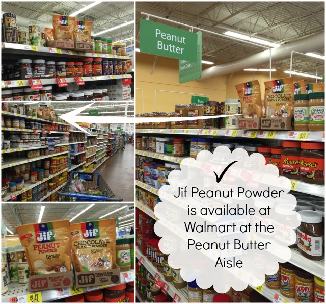 Jif Peanut Powder is available at Walmart #StartWithJifPowder AD