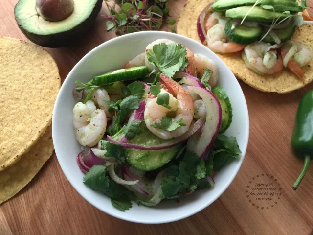 Shrimp Aguachile - Adriana's Best Recipes