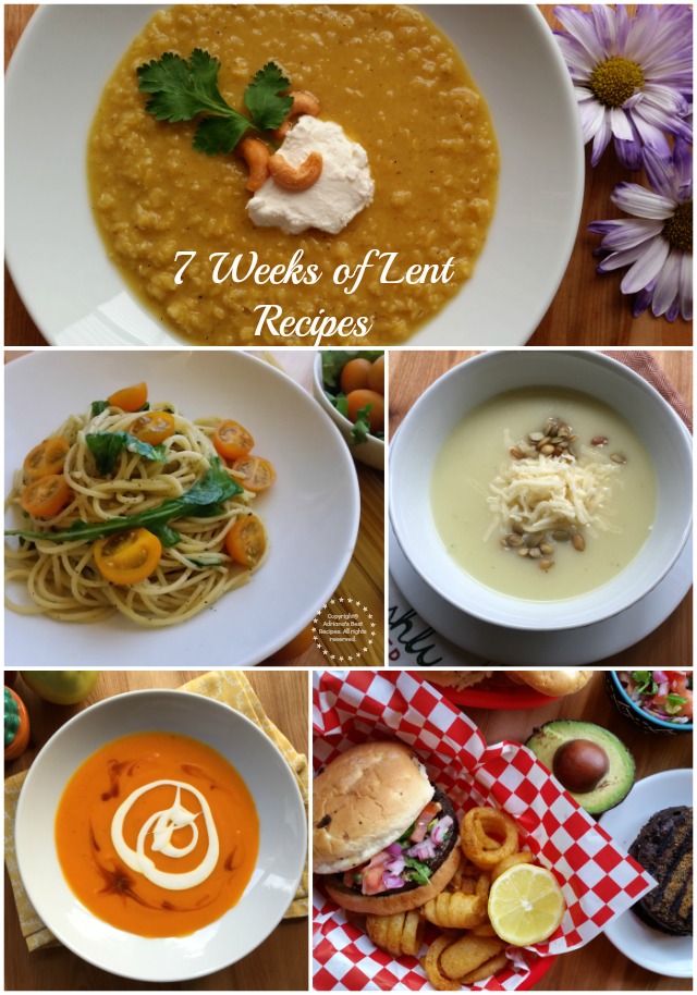 Welcome to the 7 Weeks of Lent Recipes