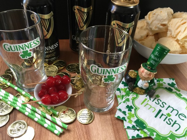 Ingredients for the Guinness Shake