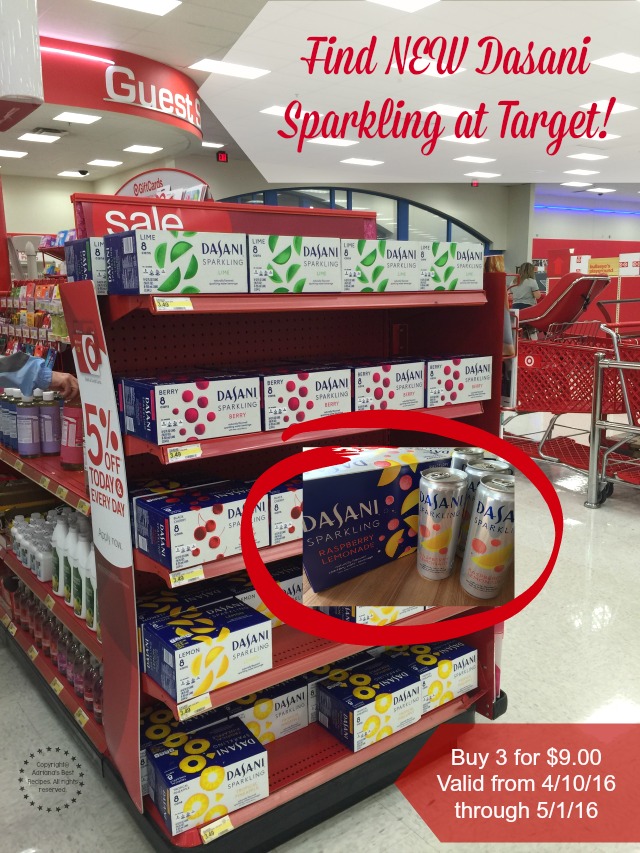 Find new Dasani Sparkling at Target