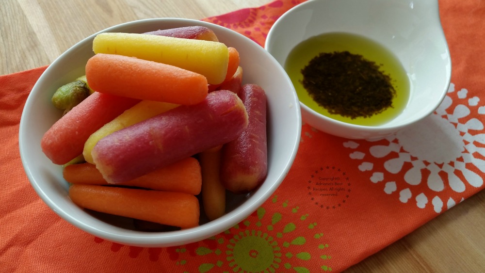 Lovely rainbow carrots