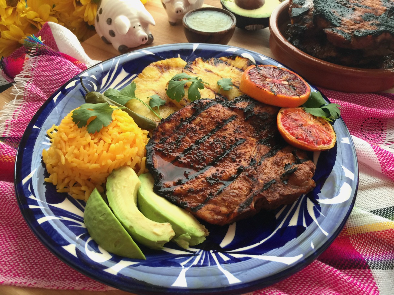 Chuletas de Puerco Al Pastor - Adriana's Best Recipes