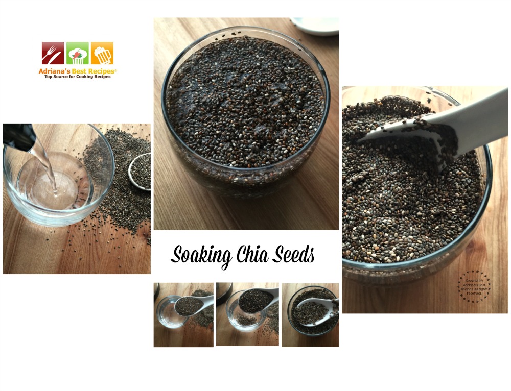 Soaking Chia Seeds