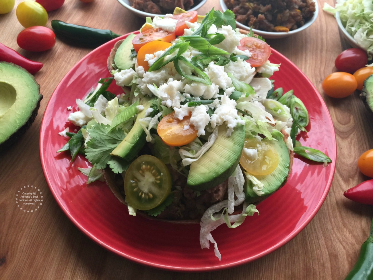 Vegetarian Taco Boats Recipe