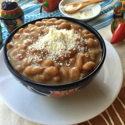 My great grandmother taught me how to make mayocoba beans and since then I love to cook them