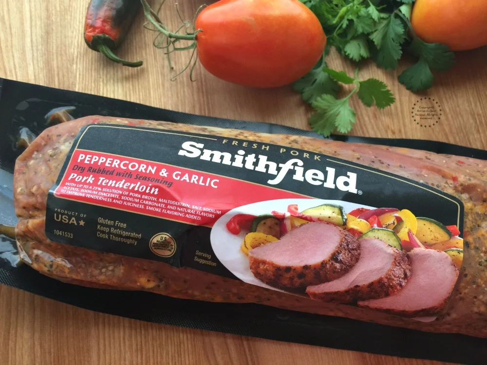 Smithfield Peppercorn Garlic Pork Tenderloin listo para asar Smithfield Peppercorn Garlic Pork Tenderloin listo para asar