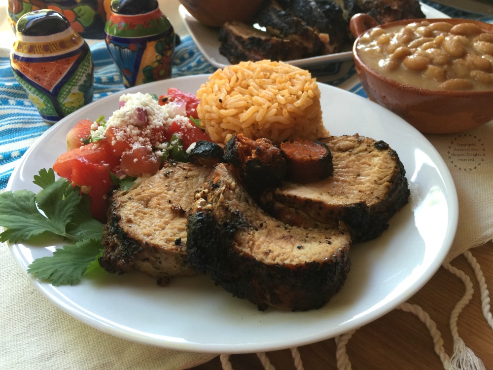 Este lomo de cerdo a la pimienta quedó jugoso y la carne está muy suave