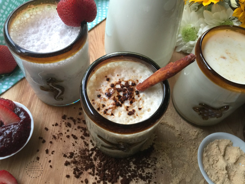 Disfruta cada una de estas tres bebidas mexicanas con leche