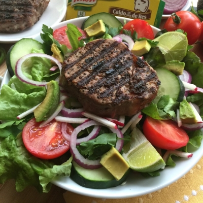 Ensalada de Filete de Res lista en 15 minutos