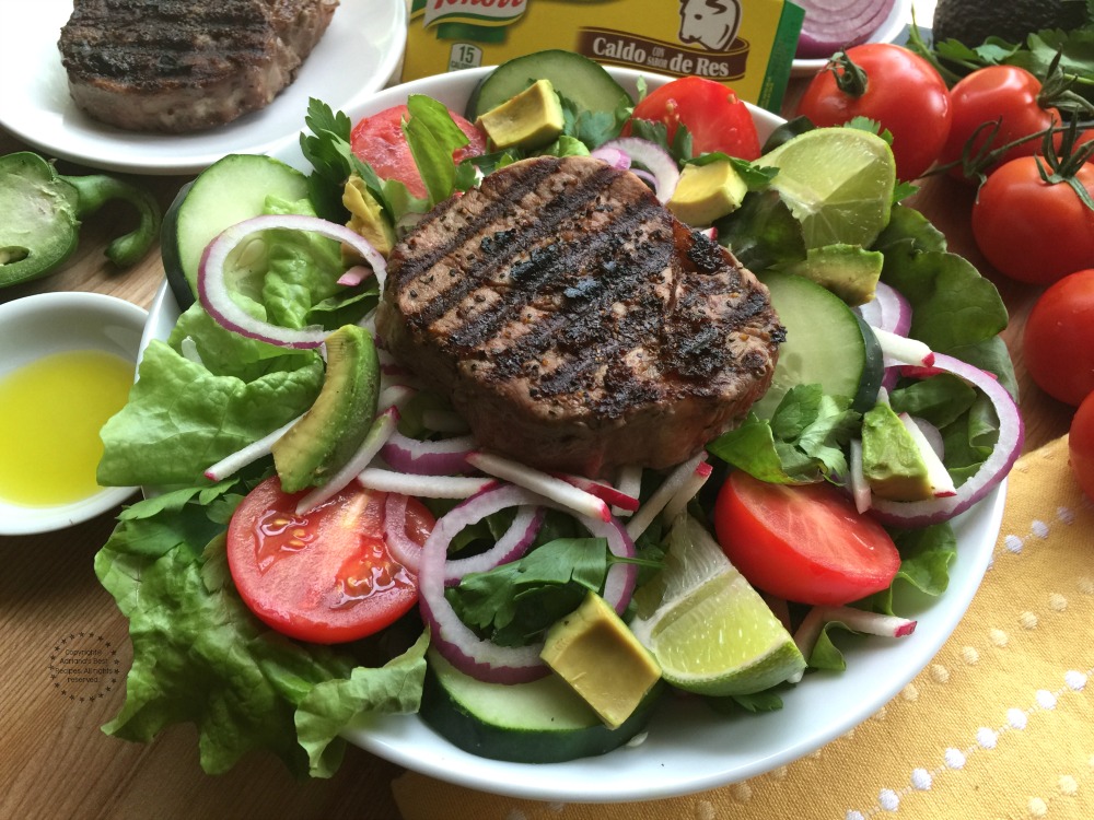 Grilled Beef Tenderloin Salad Ready in 15 Minutes