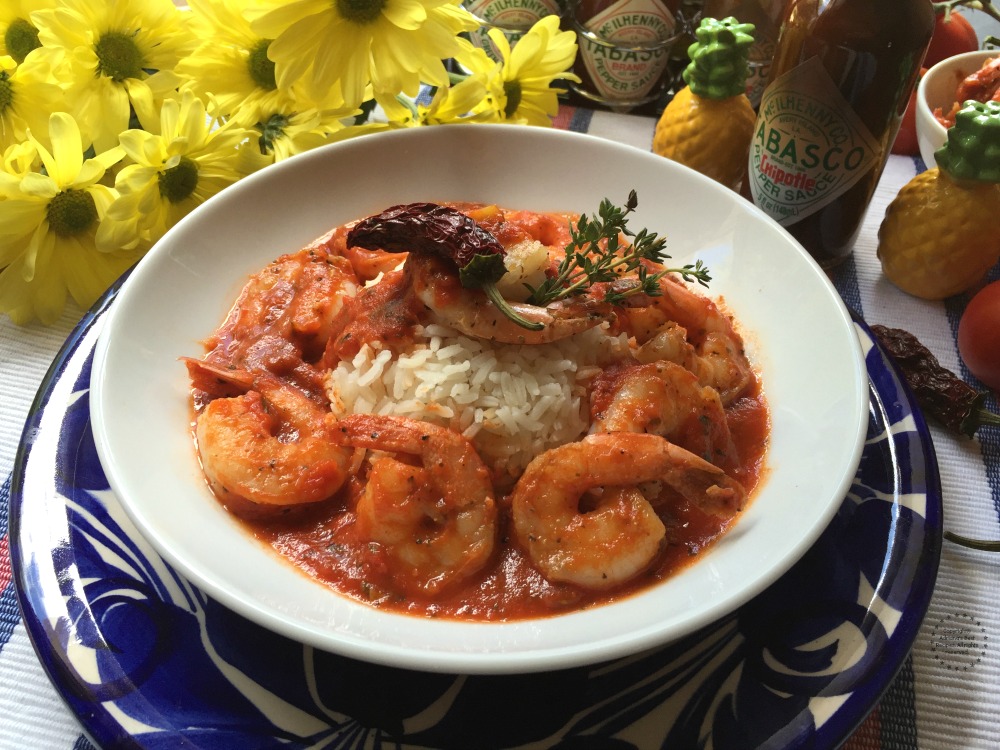 Shrimp diabla to celebrate Hispanic Heritage Month