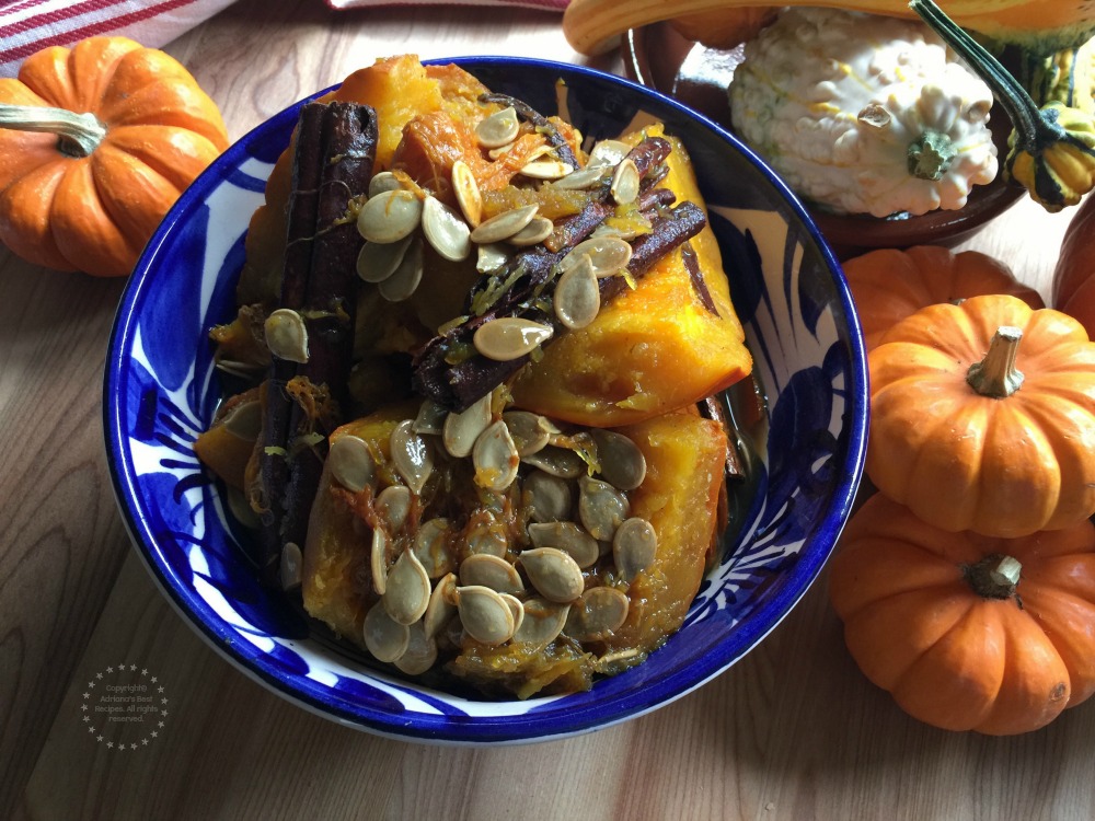 Calabaza en tacha tal y como la hacía mi Mamá Grande