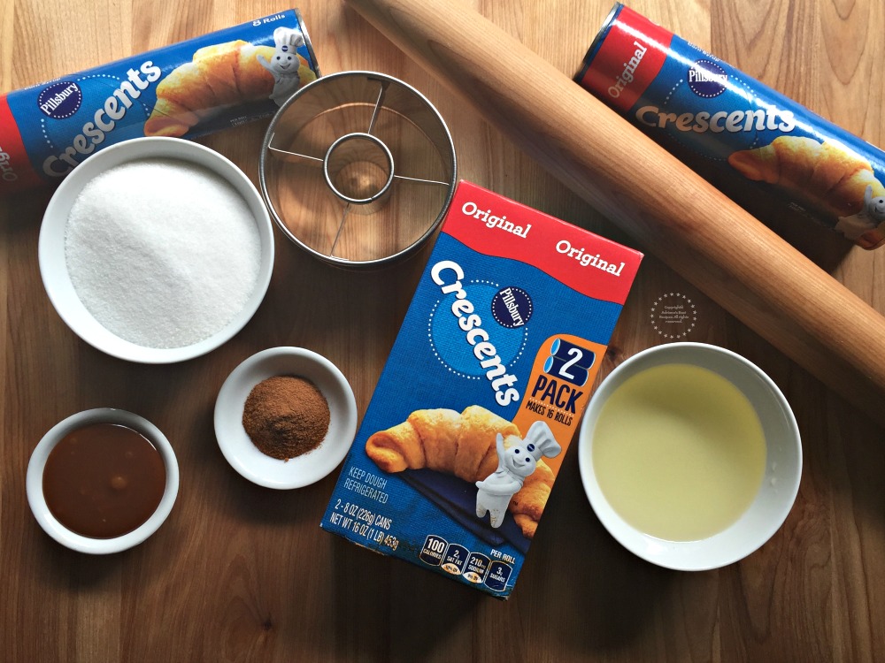 Ingredientes para preparar las Donas de Canela estilo Churro