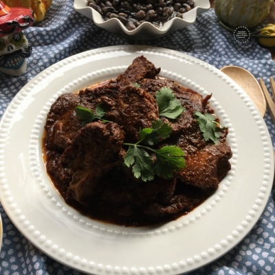 Mexican Adobo Pork Shoulder Dinner