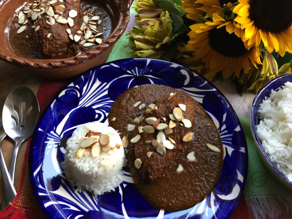 Our suggestion for Day of the Dead celebrations is delectable almond mole