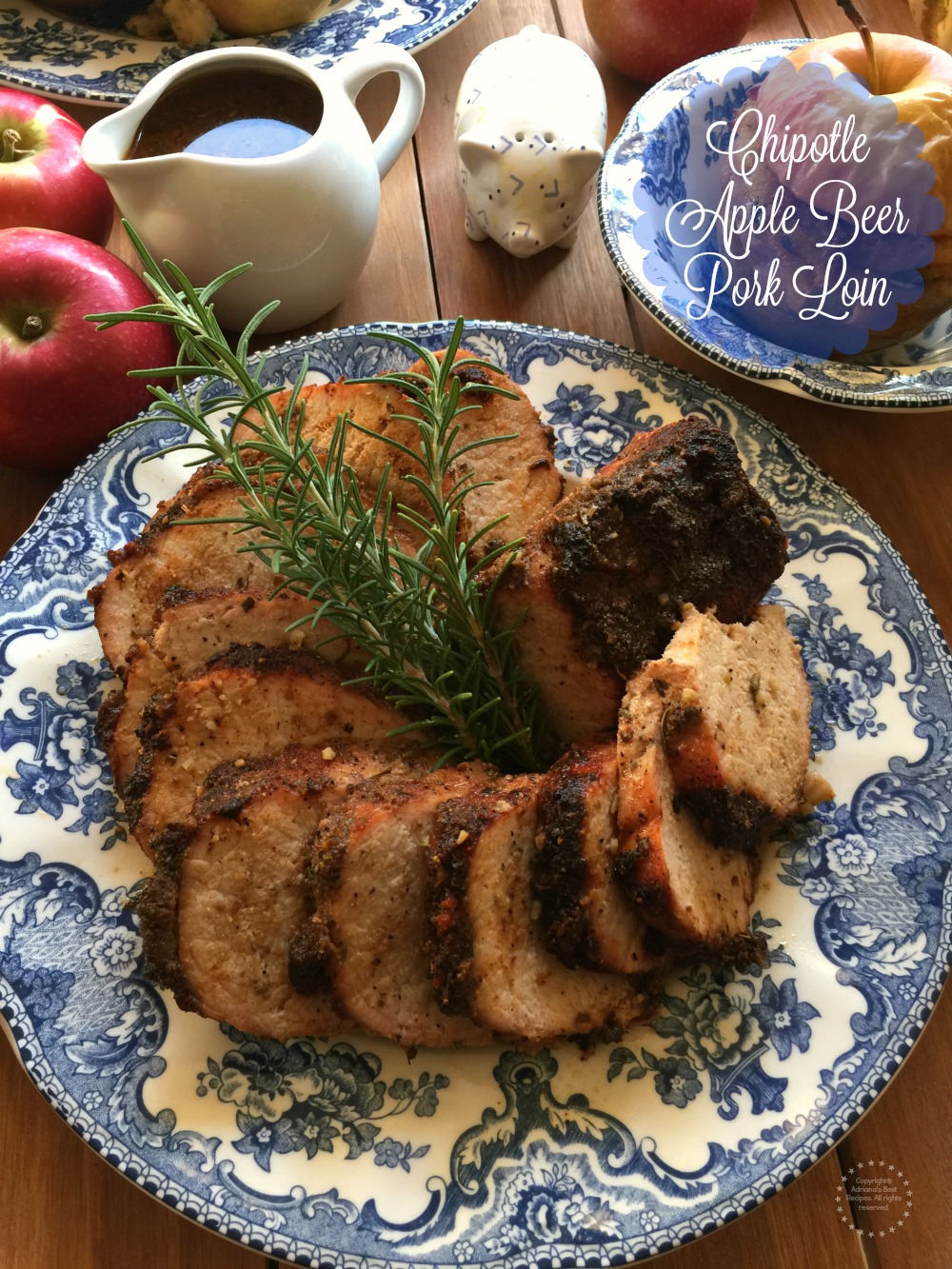 Chipotle Apple Beer Pork Loin a tasty option for any occasion