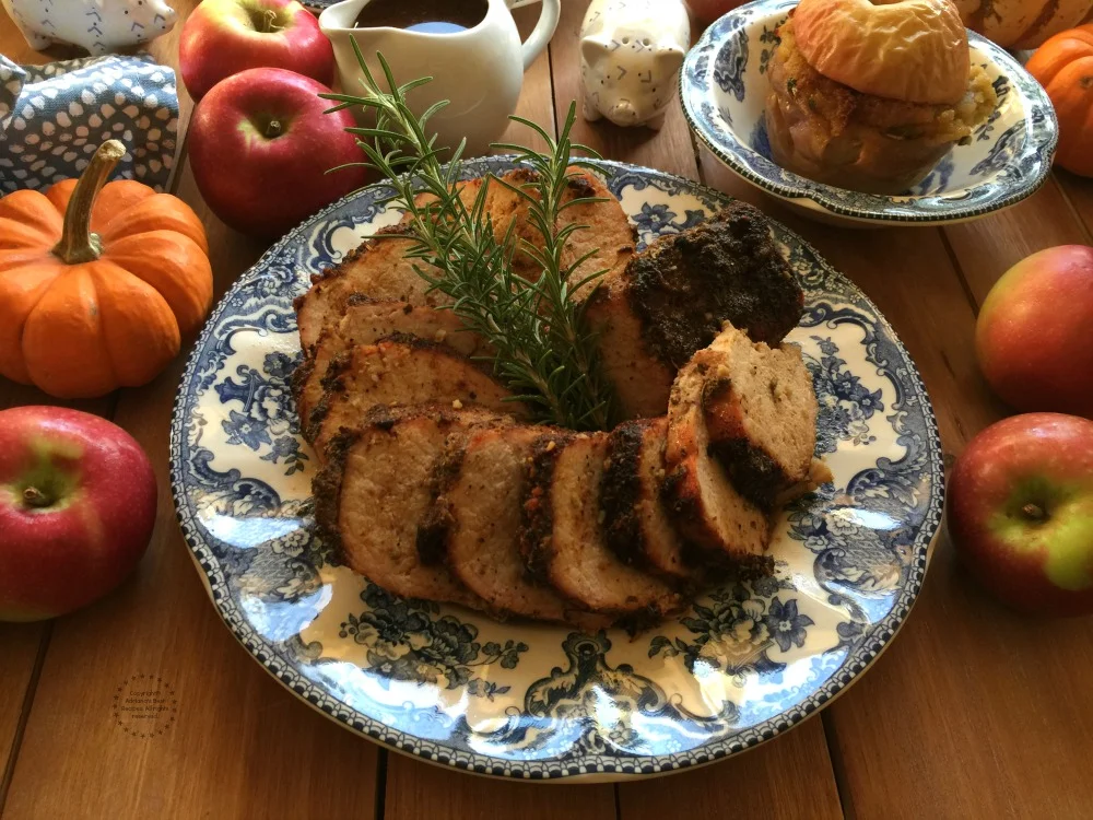 Chipotle Apple Beer Pork Loin for Thanksgiving Chipotle Apple Beer Pork Loin for Thanksgiving