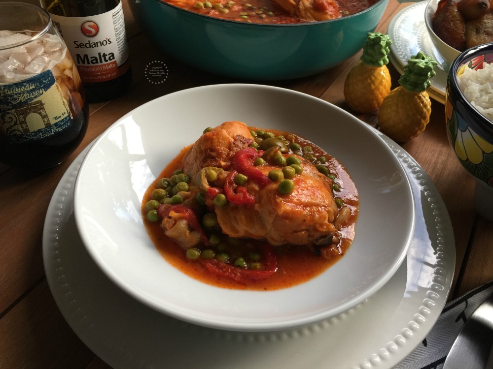 Fricasé de Pollo a la Cubana