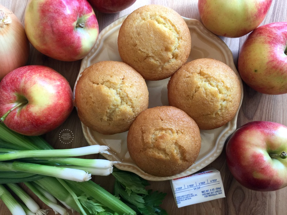 Ingredients for the Stuffing Stuffed Apples Side Dish