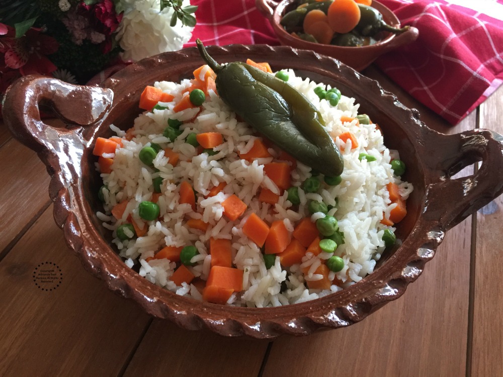 Arroz Blanco Estilo Mexicano para Las Posadas