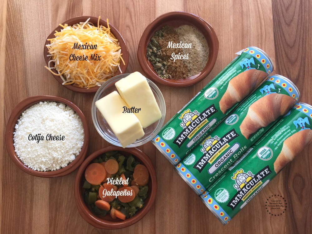 Ingredientes para la Rosca de Pan a la Mexicana