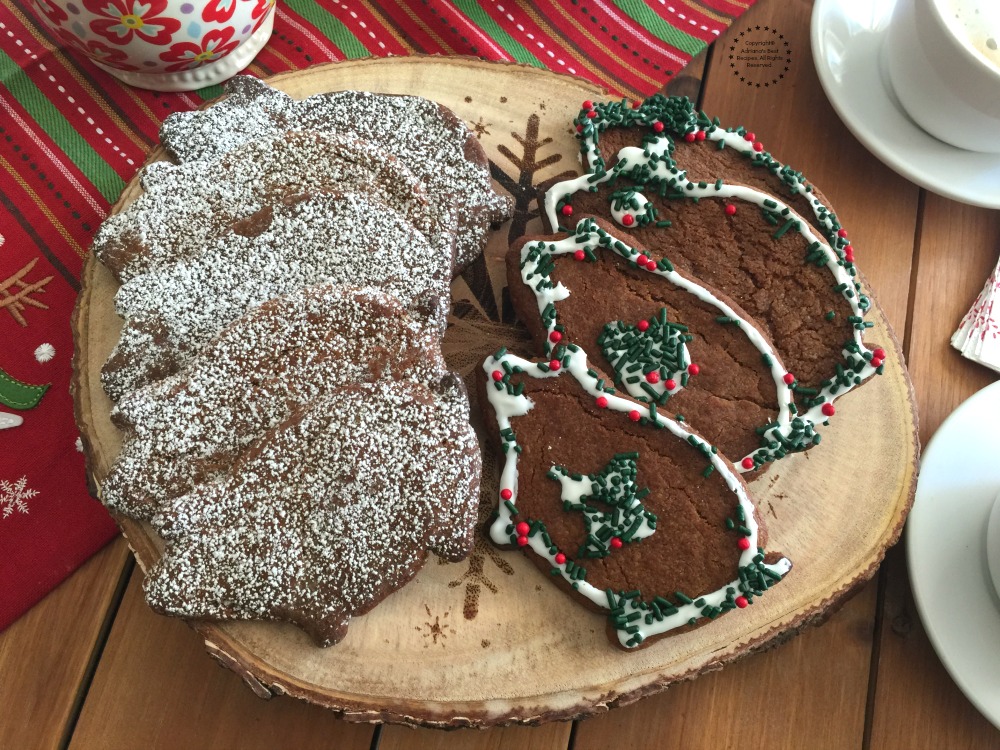 Galletas de piloncillo y jengibre para las navidades